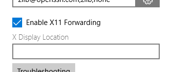 windows terminal ssh x11 forwarding